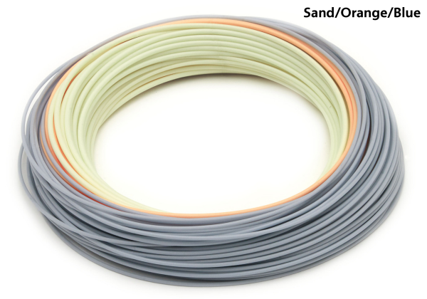 RIO Elite Bonefish Fly Line Sand Orange Blue RIO Elite Bonefish Fly Line Sand Orange Blue
